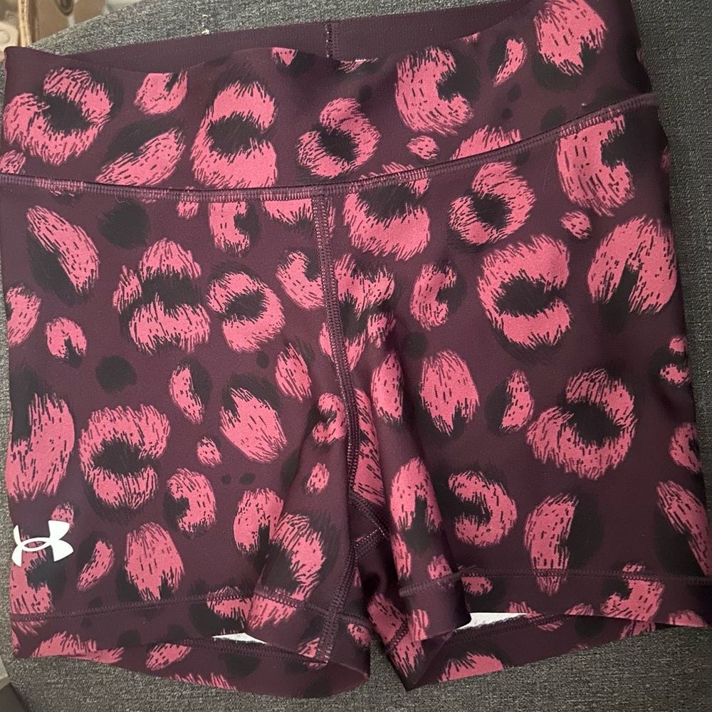 Under Armour cheetah women’s compression shorts